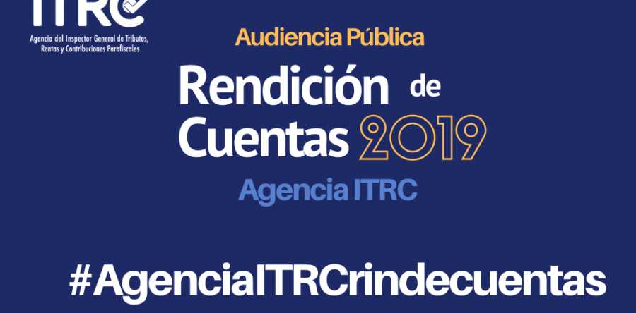 Informe Rendición de cuentas ITRC 2019
