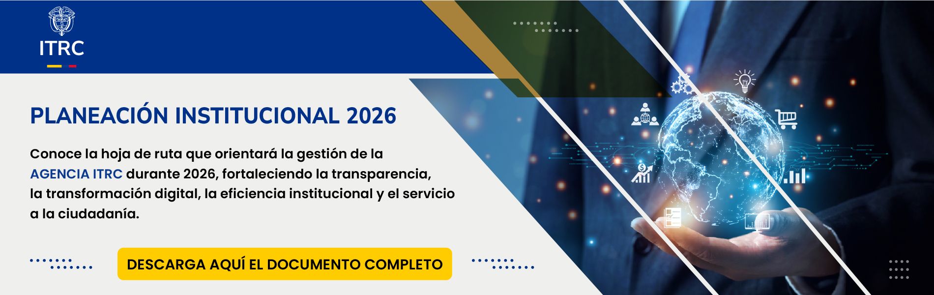 Socialización de la Planeación Institucional 2026 de la Agencia ITRC